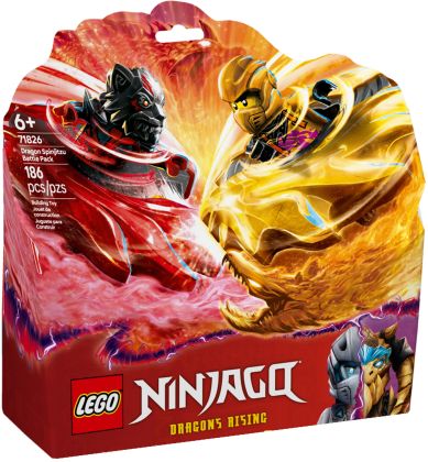 LEGO Ninjago 71826 Pack de combat Spinjitzu du dragon