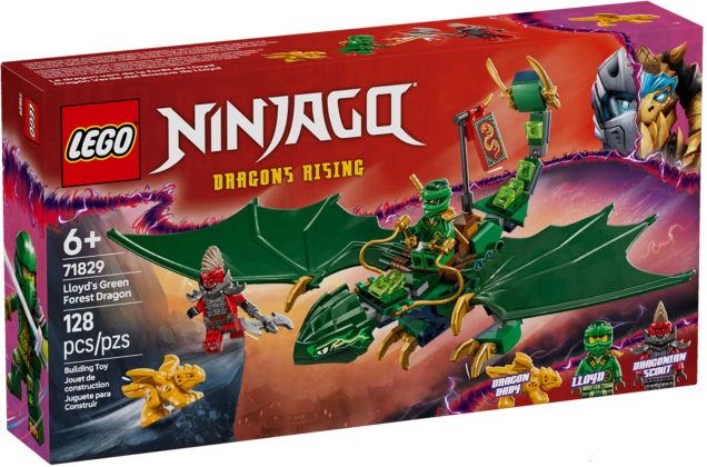 LEGO Ninjago 71829 Le dragon vert de la forêt de Lloyd