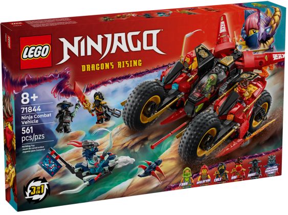 LEGO Ninjago 71844 Le véhicule de combat des ninjas