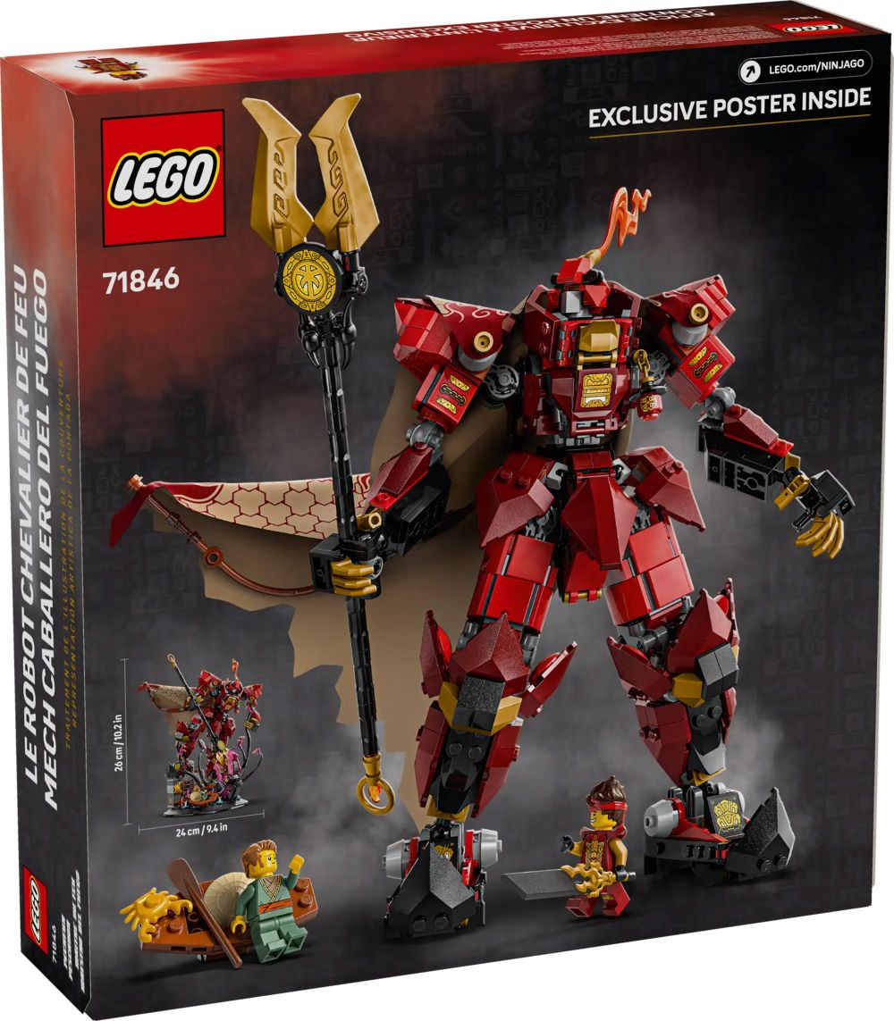 LEGO Ninjago 71846 Pas Cher Le Robot Du Chevalier De Feu
