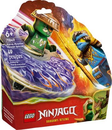 LEGO Ninjago 71849 Nya contre la toupie du monstre mutant