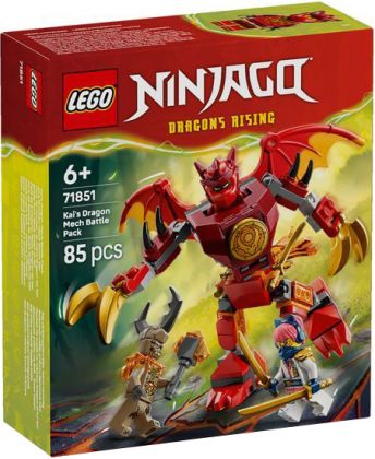 LEGO Ninjago 71851 Kai's Dragon Mech Battle Pack