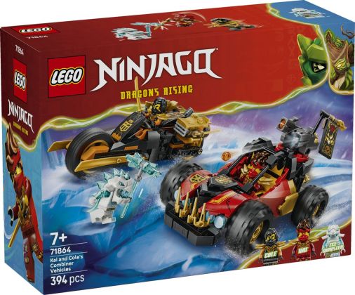 LEGO Ninjago 71864 Kai and Cole's Combiner Vehicles