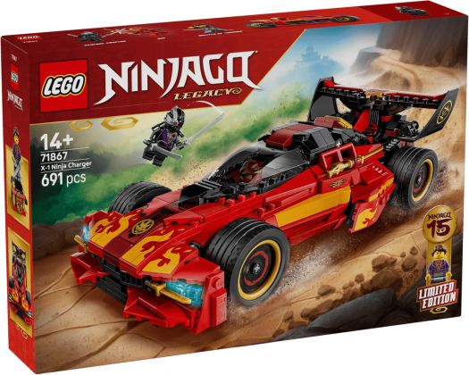 LEGO Ninjago 71867 15e anniversaire : Le chargeur Ninja X-1