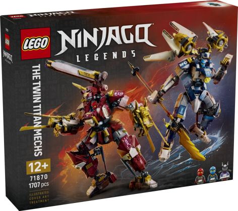 LEGO Ninjago 71870 The Twin Titan Mechs