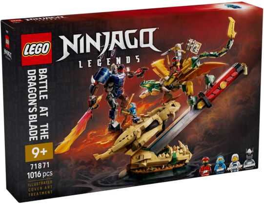 LEGO Ninjago 71871 Combat sur la lame du dragon