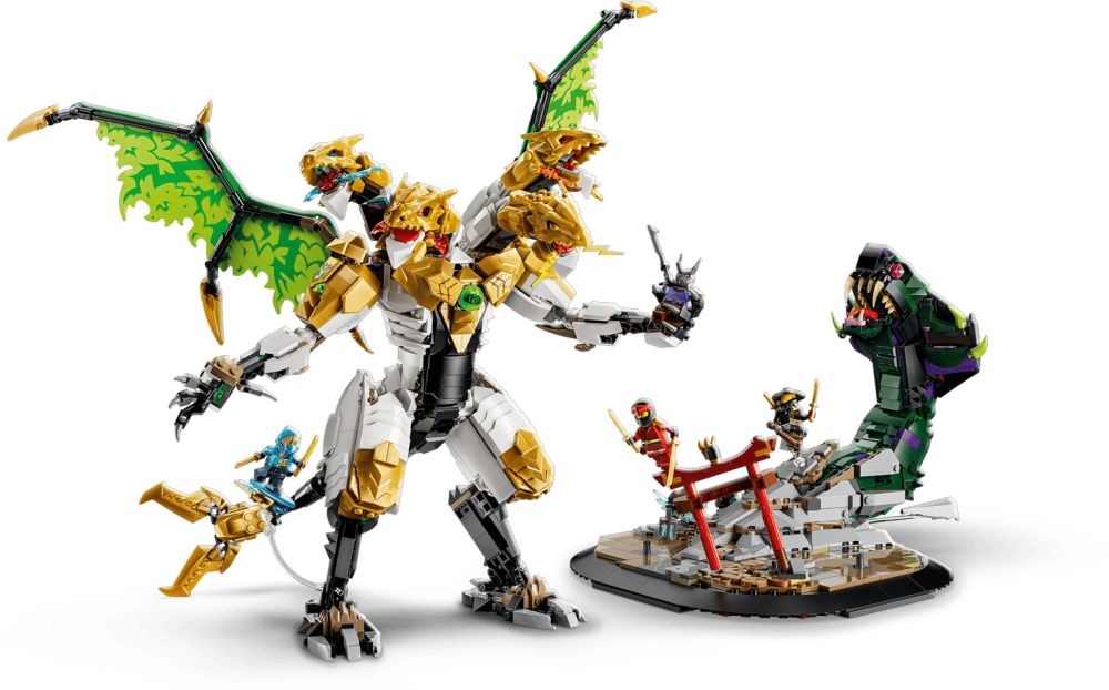 LEGO Ninjago 71872 Pas Cher Le Combat De L Ultra Dragon