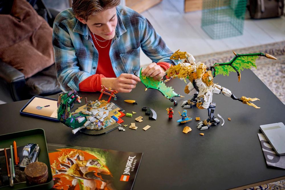 LEGO Ninjago 71872 Pas Cher Le Combat De L Ultra Dragon