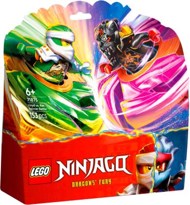 LEGO Ninjago 71875 Le combat de toupies Lloyd contre Ras