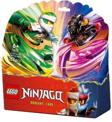 LEGO Ninjago 71875 Lloyd vs Ras Spinner Battle