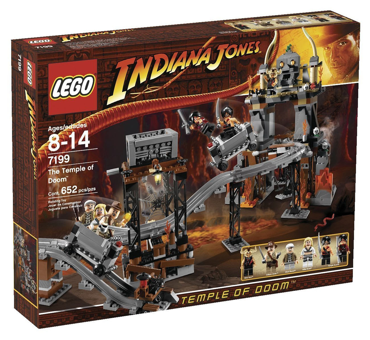 LEGO Indiana Jones 7199 pas cher, Le Temple maudit