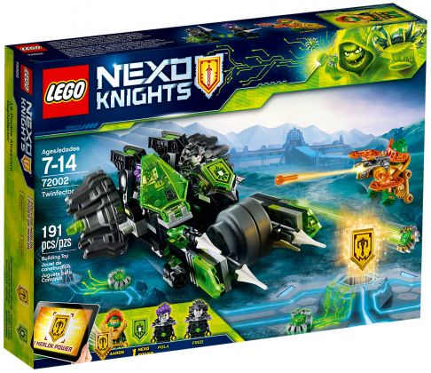 LEGO Nexo Knights 72002 Le double canon
