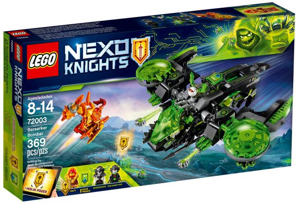 LEGO Nexo Knights 72003 Le bombardier Berserker