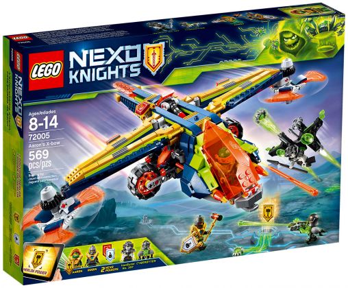 LEGO Nexo Knights 72005 L'avion-arbalète d'Aaron