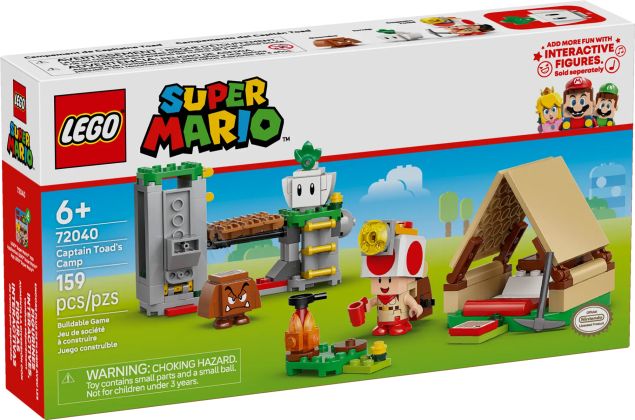 LEGO Super Mario 72040 Campement du capitaine Toad