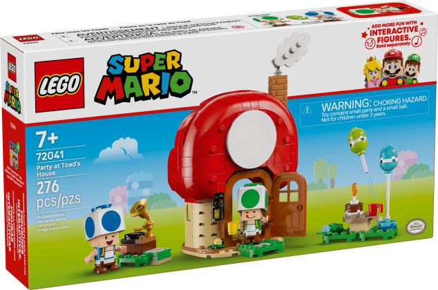 LEGO Super Mario 72041 Fête chez les Toads