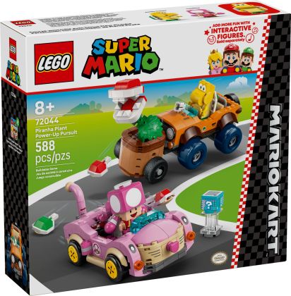 LEGO Super Mario 72044 Mario Kart - Course-poursuite avec bonus Plante Piranha