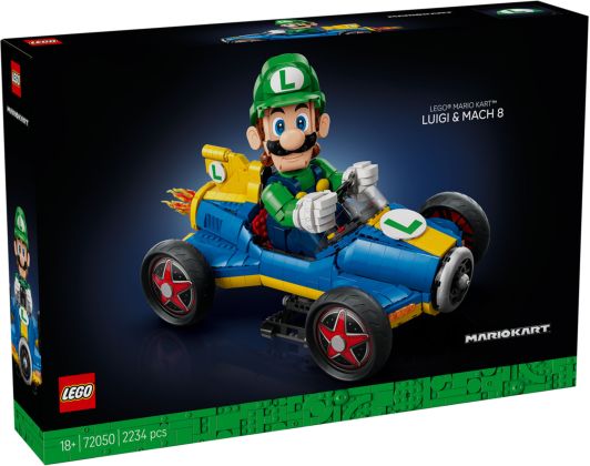 LEGO Super Mario 72050 Mario Kart : Luigi et Proto 8