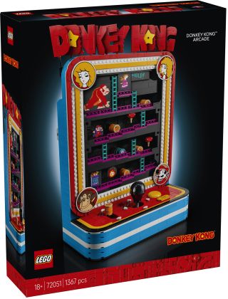 LEGO Super Mario 72051 Jeu d'arcade Donkey Kong