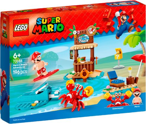 LEGO Super Mario 72055 Aventures de Mario à la plage
