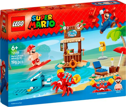 LEGO Super Mario 72055 Aventures de Mario à la plage