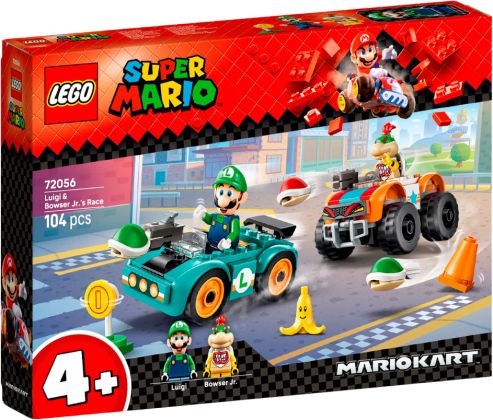 LEGO Super Mario 72056 Mario Kart – Luigi contre Bowser Jr.