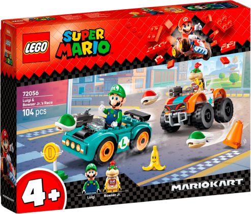 LEGO Super Mario 72056 Mario Kart - Luigi contre Bowser Jr.