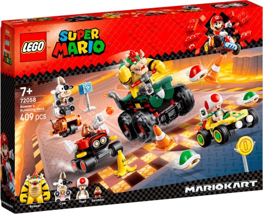 LEGO Super Mario 72058 Mario Kart - Bowser met les gaz