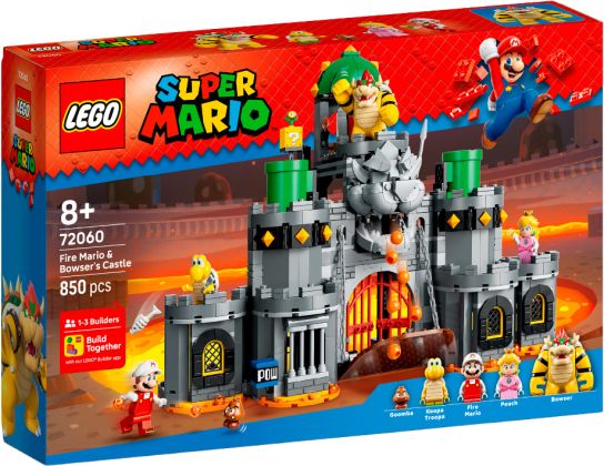 LEGO Super Mario 72060 Mario de feu au château de Bowser