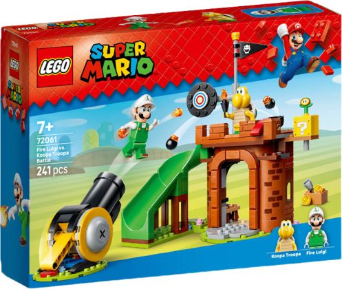 LEGO Super Mario 72061 Affrontement de Luigi de feu contre Koopa