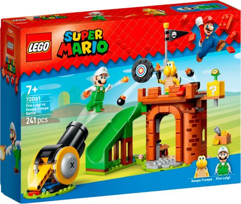 LEGO Super Mario 72061 Affrontement de Luigi de feu contre Koopa