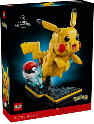 LEGO Pokémon 72152 Pikachu et Poké Ball