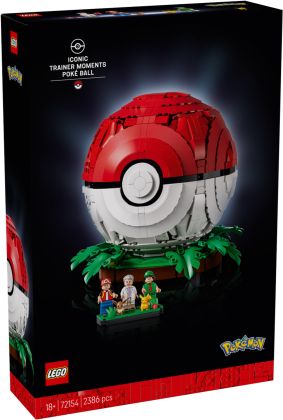 LEGO Pokémon 72154 Poké Ball Moments culte de Dresseur