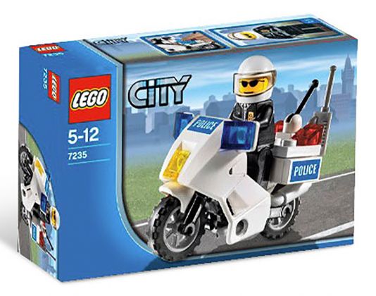 LEGO City 7235 La moto de police