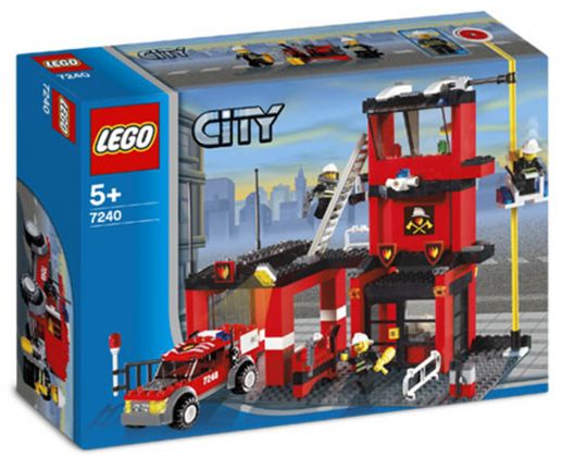 LEGO City 7240 La caserne des pompiers