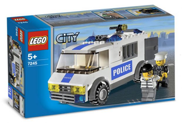 LEGO City 7245 Le transport des prisonniers