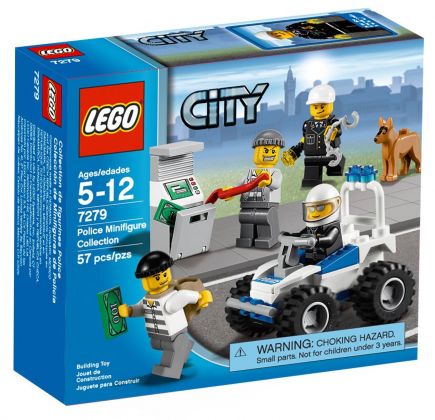 LEGO City 7279 Collection de figurines City Police