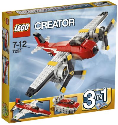 LEGO Creator 7292 L'avion à double hélices