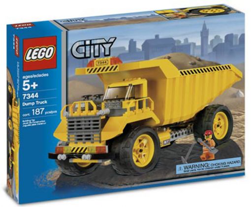 LEGO City 7344 Le camion benne du chantier