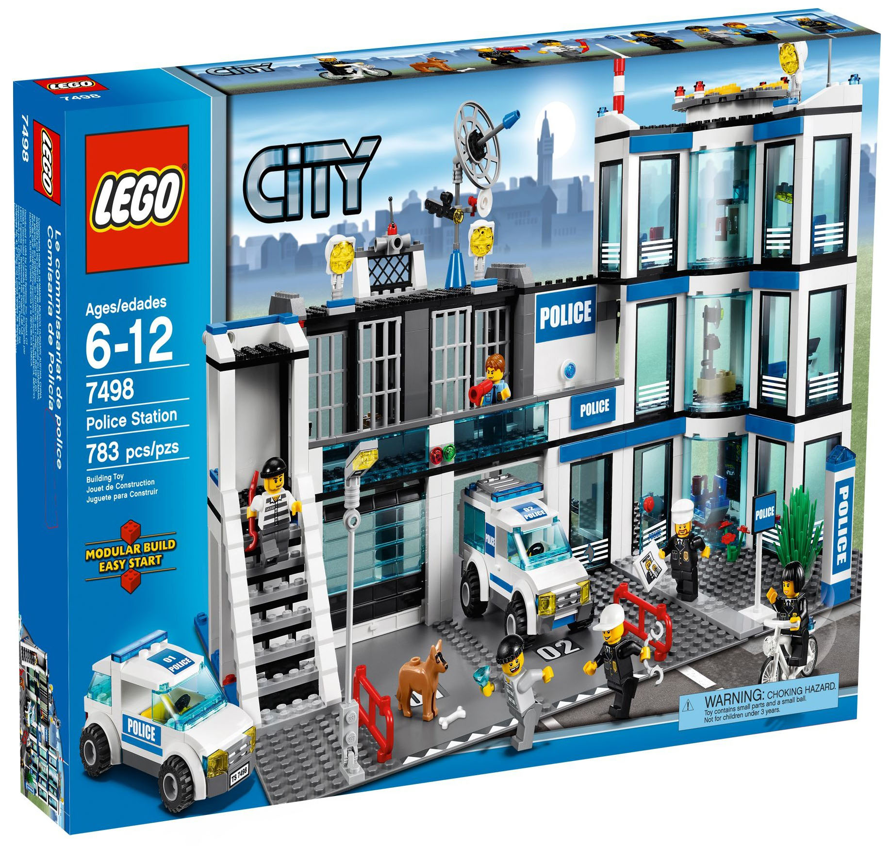 LEGO City 7498 pas cher Le commissariat de police