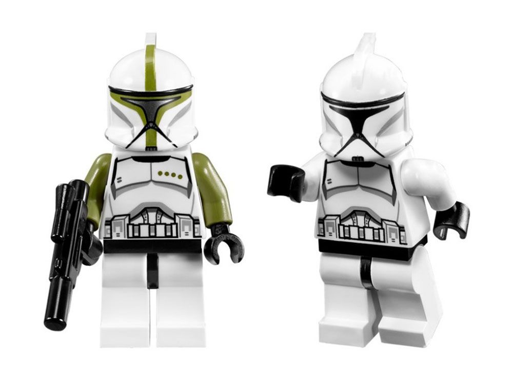 LEGO Star Wars : Figurine commandant cloné de la station de commande (Phase  1) : : Jeux et Jouets