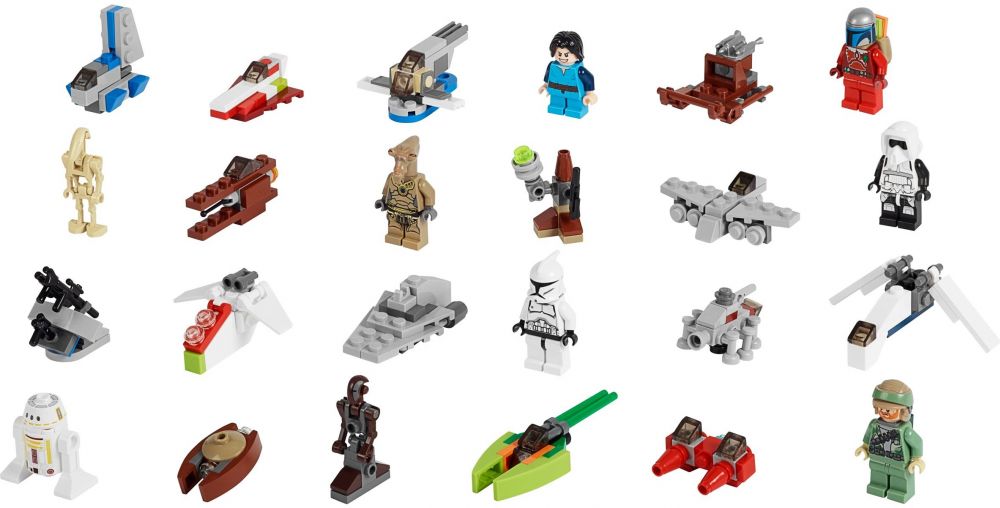 Ce calendrier de l'Avent LEGO Star Wars est à petit prix