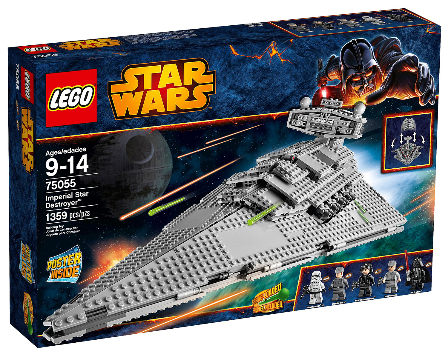 LEGO Star Wars 75055 pas cher, Destroyer stellaire de classe Impérial-I
