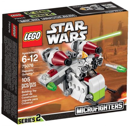 LEGO Star Wars 75076 L'hélicoptère de combat de la République