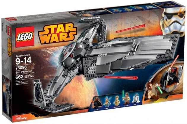 LEGO Star Wars 75096 Le vaisseau Infiltrator Sith de Dark Maul