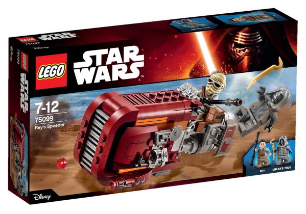 LEGO Star Wars 75099 Le Speeder de Rey