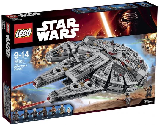 LEGO Star Wars 75105 Le Faucon Millenium