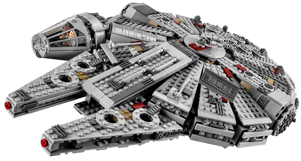 LEGO Star Wars 75105 pas cher, Le Faucon Millenium