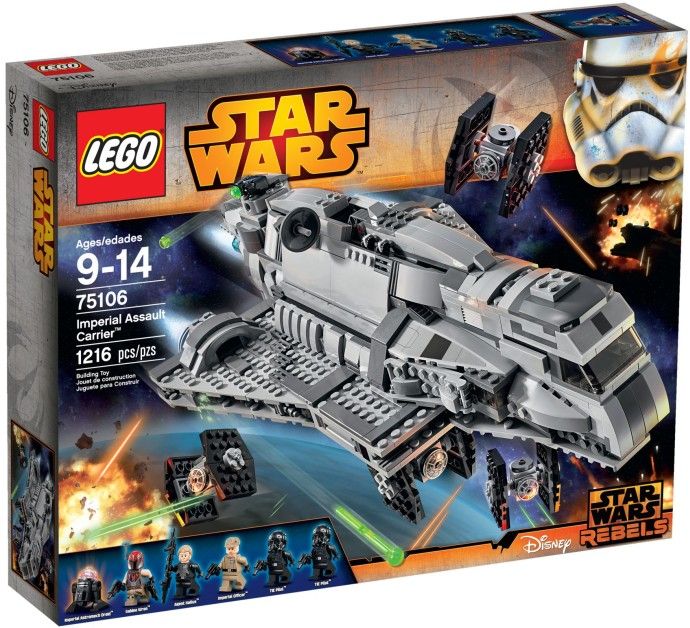 LEGO Star Wars 75106 pas cher, Le transporteur d'assaut impérial