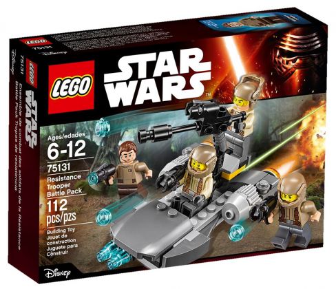 LEGO Star Wars 75131 Pack de combat de la Résistance